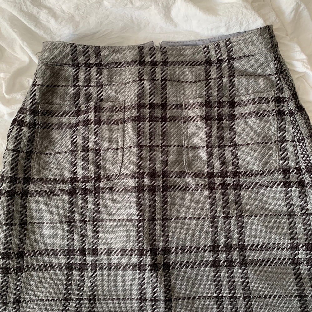 JCREW size 4 plaid skirt